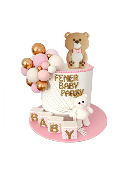 Baloane Vesele Decoratiune Tort Aniversare Ursulet Deluxe TOP17