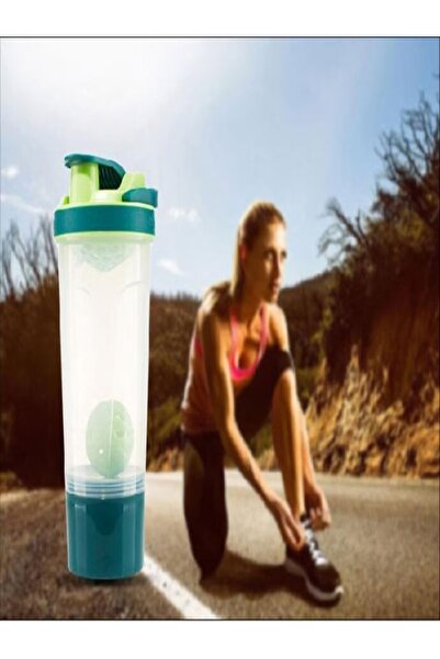 Cyber Protein Shaker Bottle – Non-Slip Twist Off, Leak-Proof Bottle with Supplement and Pill Storage