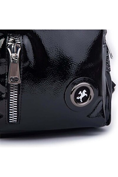 KENNZ Nas 1018 Women's Convertible Backpack and Shoulder Bag Stylish Large Zippered Bag (24X31X14 cm)