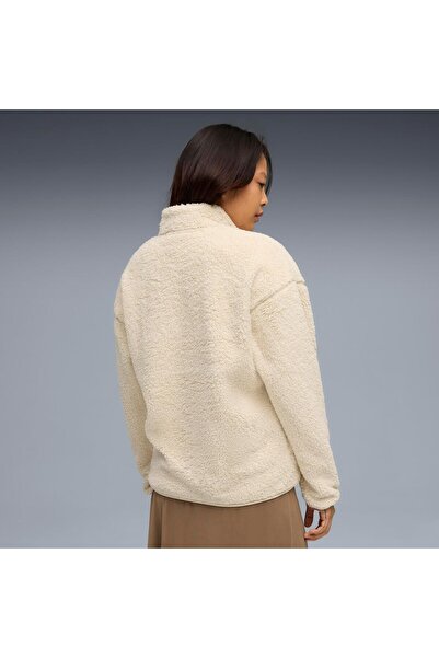 Puma Ess Elevated Half-Zip Crew Kadın Yetişkin Sweatshirt