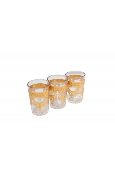 HOMEVEO 3 Pcs Moroccan Tea Cups Set