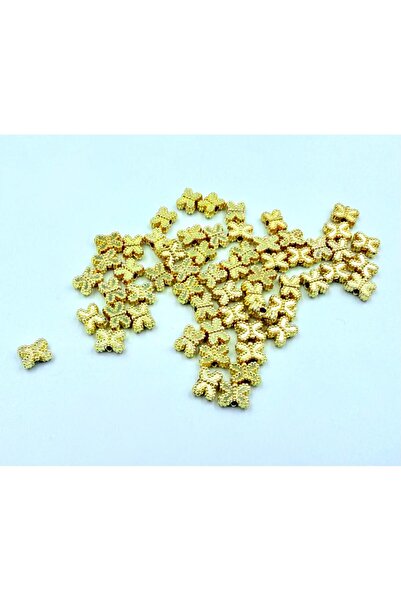 yiğit aksesuar 50 броя златисти зъбчати щипки за коса, които не потъмняват, а...