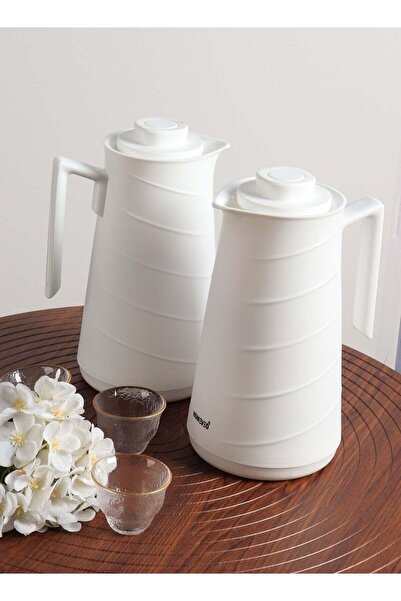 HOMEVEO مجموعة ترمس شاي وقهوة سعة 1 لتر من هوم فيو