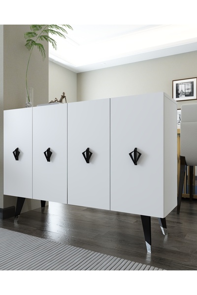 DEMONTE DECOR 8166KM-32DDKONSOL,KAHVE KÖŞESİ,AYAKKABILIK,OFİS EVRAK DOLABI,MUTFAK KİLER DOLABI,TV ÜNİTESİ-BSG