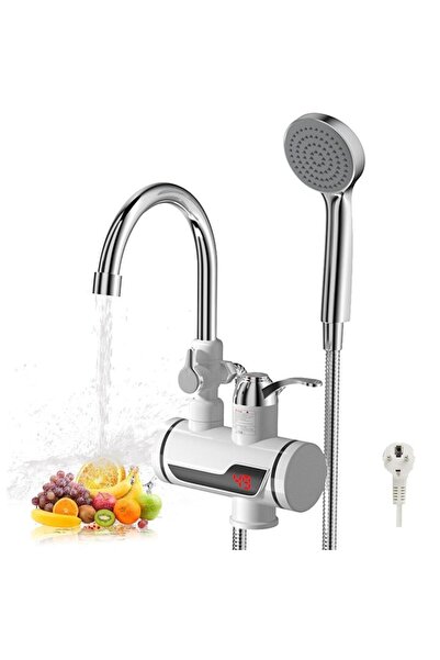 OEM Baterie electrică de duș, afișaj digital LED, temperatură 60°C, rotație 360°