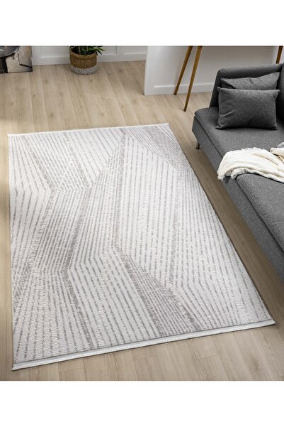 Mariesse Home Sahra Serisi Kalın Akrilik Dokuma Salon Mutfak Koridor Kesme Yo...