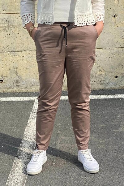 Mia Butik Women's Sports Mink Fabric Pants