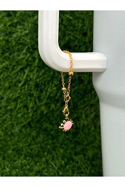 YuccaCo Accessorize Your Life Crab Thermos Ornament/Crab Thermos Charm/Animal Figure Bag Charm/Bag Charm