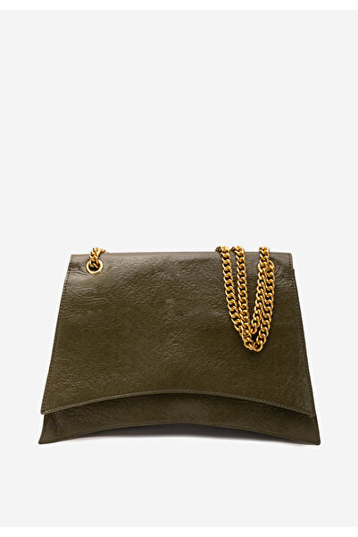 B T Shoes Zelená ramenní kabelka Elizbeth