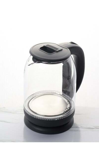 PROOF 1.8L Glass Electric Kettle - High safety, fast boiling, automatic shut-off, elegant transparen