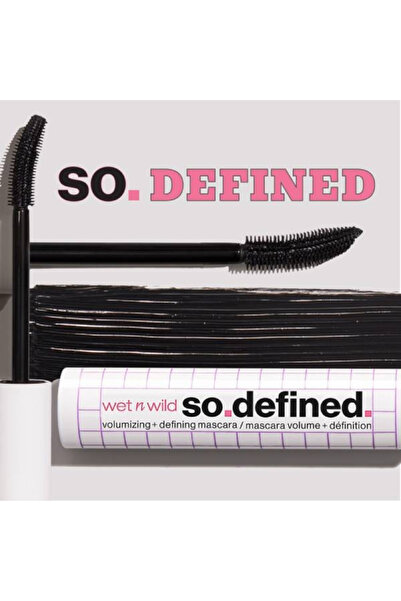 WET N WİLD Wit and Wild Mascara So Defend Black