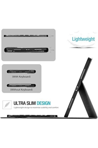 Max&Max حافظة لوحة مفاتيح مغناطيسية من ماكس آند ماكس لجهاز آيباد 10.9 بوصة الجيل العاشر 2022