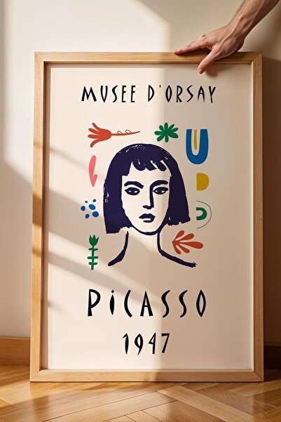 Saturn Pictură înrămată de Pablo Picasso, Muzeul de la Orsay - Poster de expo...