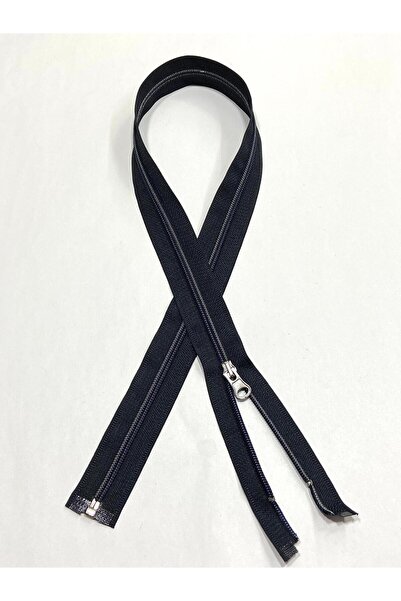 karantuhafiye Яке с цип / 76 см / тъмно синьо с димни зъбци / msn043