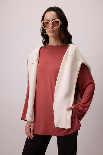 Touché Privé T Sleeve Viscose Tunic