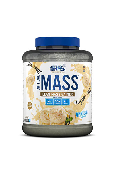 applied nutrition Critical Mass Lean Mass Gainz, Vanilla, 2.45 Kg, 42 G Protein Per Serving