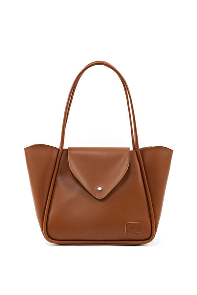 SHAKA حقيبة يد وكتف كبيرة الحجم من الجلد الصناعي طراز SHK249 من تابا، بقسم واحد مع مشبك