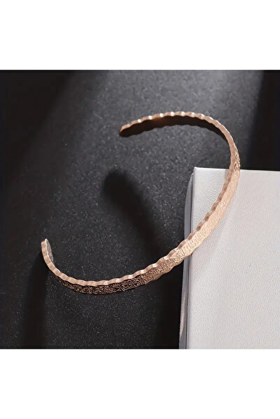 Redhead Çelik Ayet-El Kürsi Dua Yazılı Bileklik