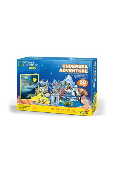 Cubic Fun 3D Puzzle Underwater Adventure 63 pieces