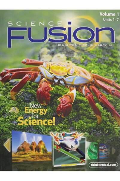 Houghton Mifflin Harcourt Sciencefusion: مجموعة نصوص العمل التفاعلية للطالب ا...