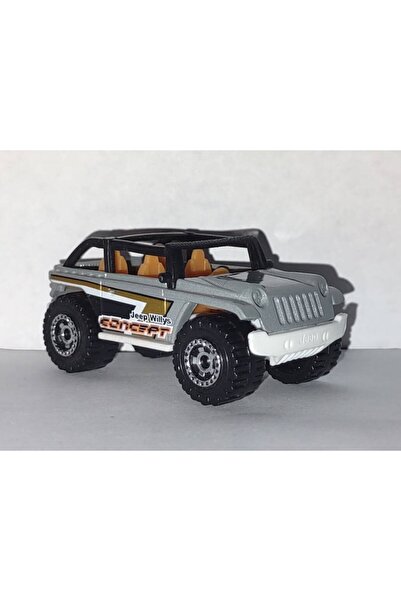 Matchbox Masinuta metalica Matchbox, Jeep Willys Concept, 1:64, Gri