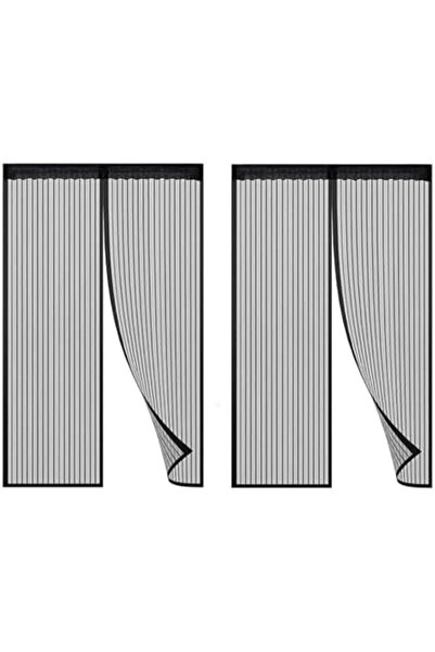 SKY TOUCH SKY-TOUCH Magnetic Fly Screen Door 2pack, Heavy-Duty Anti Mosquito Mesh