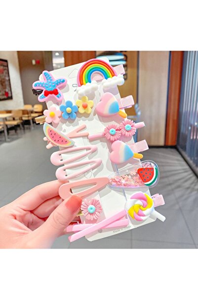 EliraToka FETE - SET DE 14 MODELE DE CLEME DRĂGUȚE DIN SILICON PENTRU BEBE