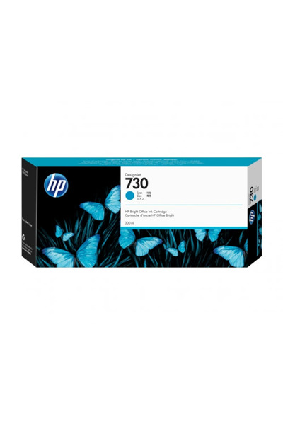 HP P2V68A ΜΕΛΑΝΙ 730 300-ML ΚΥΑΝΟ