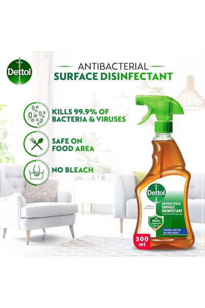 Dettol Surface Spray Disinfectant and Cleaner 2 x 500 ml