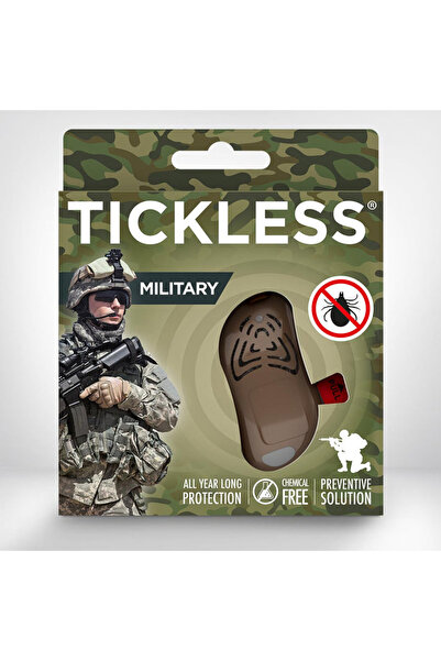 Tickless Military Ultrasonik Kene ve Pire Kovucu Askeri Taktik Cihaz Kahverengi