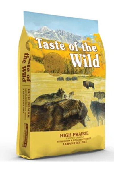 Taste of the Wild تركيبة طعام للكلاب البالغة من هاي برايري، 2.26 كجم