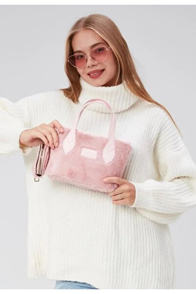 DMDBAGS Plush Medium Wallet Hand and Shoulder Bag, Women's Crossbody Bag, Zip...