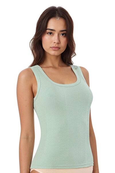 QKK Women's Cotton Lycra Combed Cotton Camisole 6-Piece Undershirt Q6K0K1T5Ka