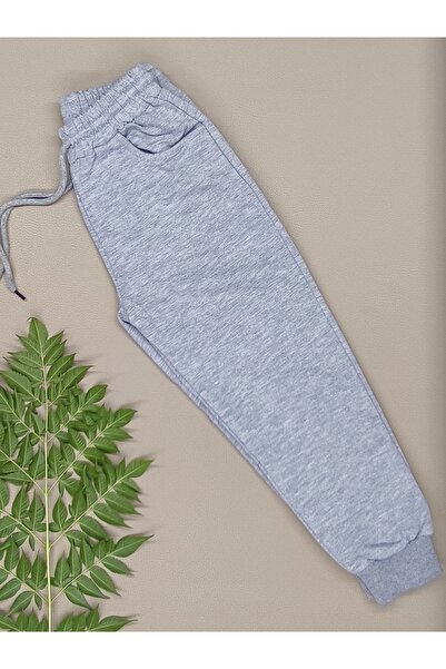 vieso Kız Erkek Çocuk Eşofman Altı Likralı Birinci Kaliteli 2 Iplik Diz Yapmaz Mevsimlik