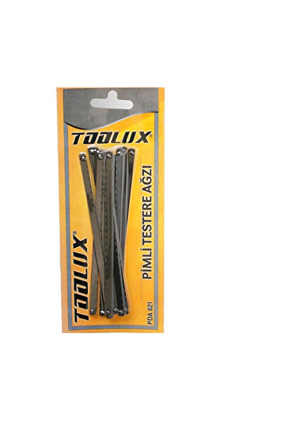 Toolux Pimli Testere Ağzı 12Li Paket Siyah