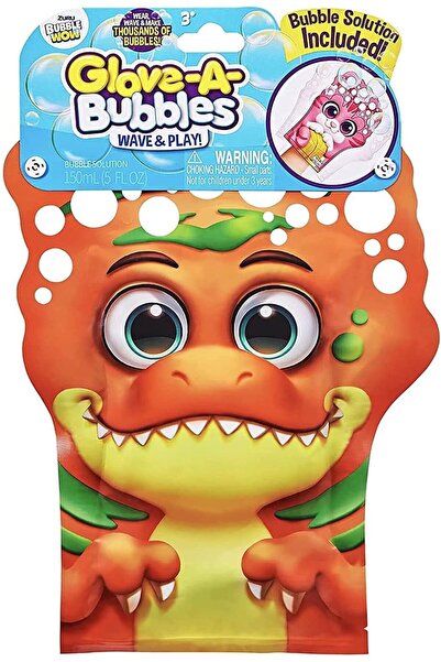 Zuru Glove-A-Bubbles Wave & Play – Fun Bubble Glove Toy with Solution Included ( 1 Pack )