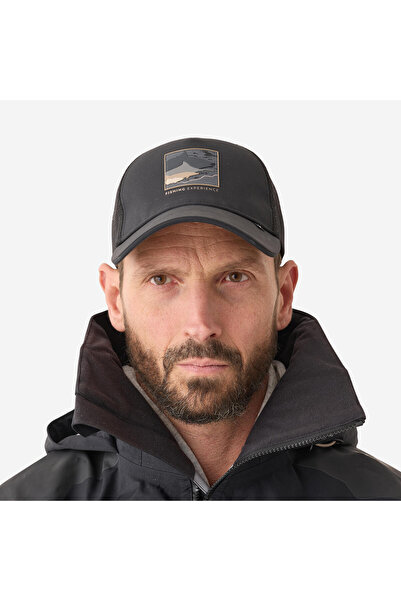 Decathlon Caperlan Waterproof Fisherman Hat - Black - 900