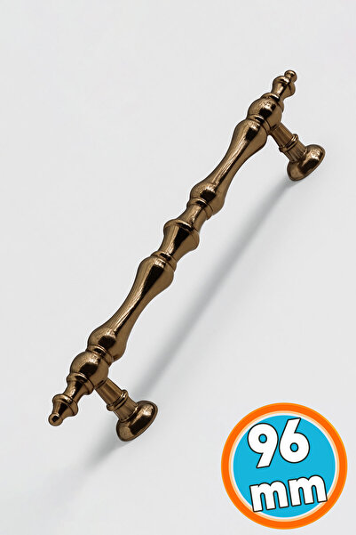 NZB Mobilya Çekmece Mutfak Dolabı Dolap Kulpları Kulbu Kulpu Bronz Metal Kulp 96 mm - 9.6 cm