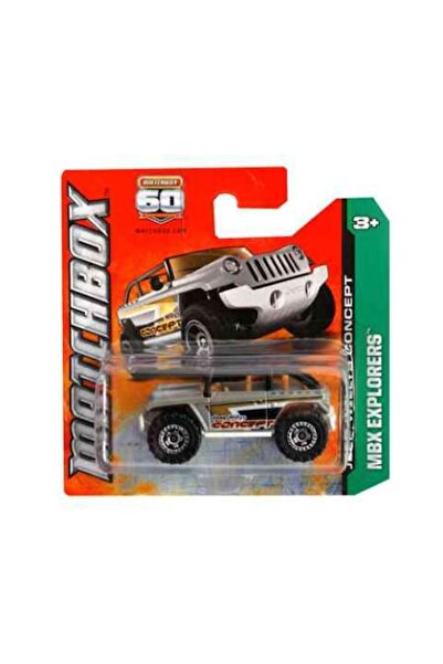 Matchbox Masinuta metalica Matchbox, Jeep Willys Concept, 1:64, Gri