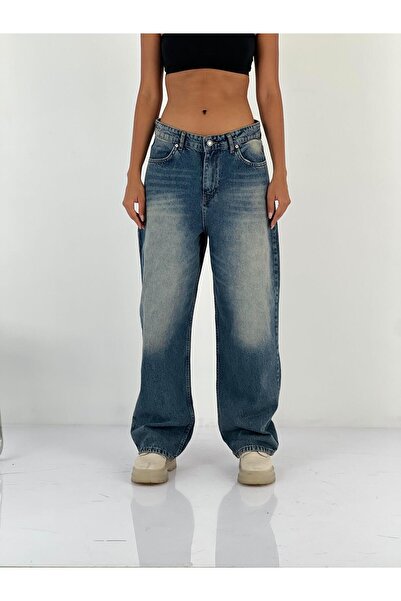 Miss Poem Pantaloni de damă talie înaltă cu picioare largi