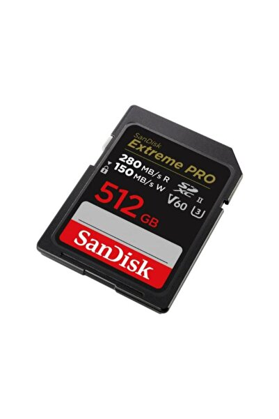 SanDisk Extreme Pro 512Gb Sdsdxep-512G-Gn4In 280Mb/S Uhs-Ii Sdxc 6K-4K Uhd Memory Card