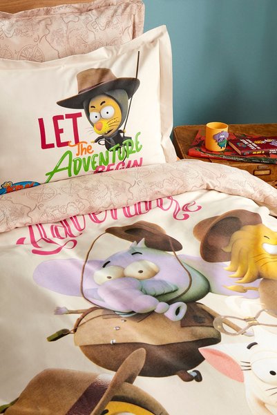 Karaca Home X Kral Şakir Adventure Begins Set cuvertură de pilota unică