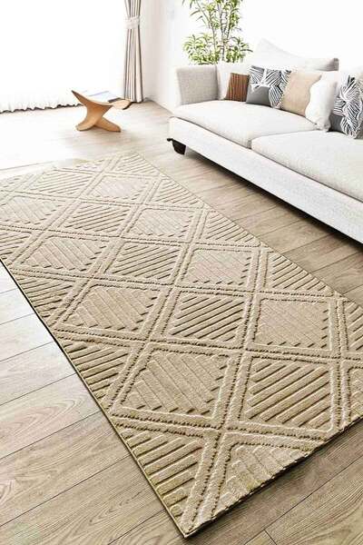 Decomia Home Hilda Premium Plush Soft Shaggy Rug Non-Slip Area Rug for Living Room & Kitchen & Bedroom