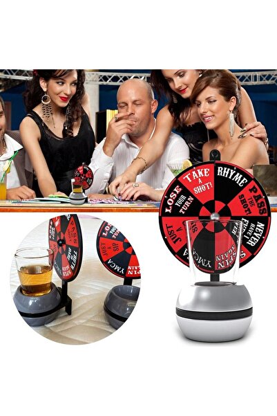 Flippy Shot Wheel Game, Flippy, For Party, 16x10x7 Cm, Glass Included, +18 Years