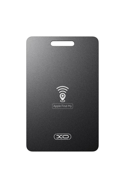 REDz Accessories Anti-Lost Card XO-LP05, AirTag type location, 100mAh, Find My Compatible, Black
