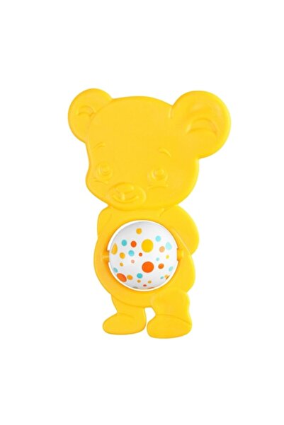 lets be child Cute Bear Teething Toy, Yellow, 0-12 Months, LC