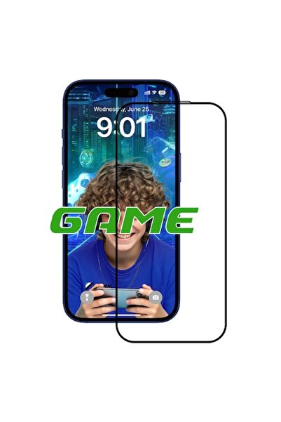 Stef's Cat Folie pentru iPhone 17 Pro, G68, Sticla securizata, Μαύρο