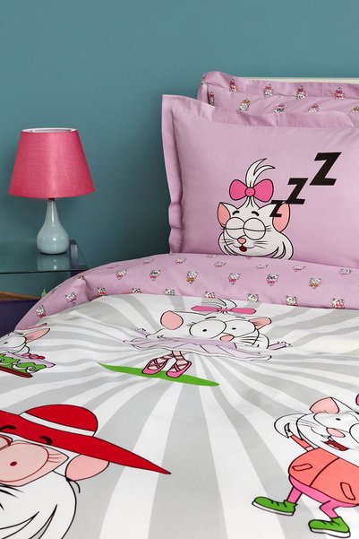 Karaca Home X King Şakir Canan Single Duvet Cover Set