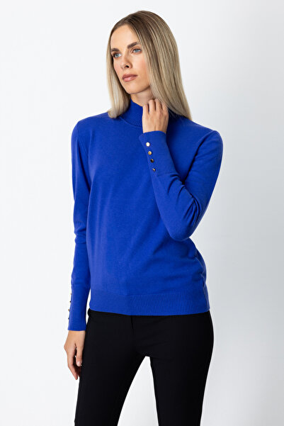 On Fashion On Dik Yaka Basic Sweater-63514