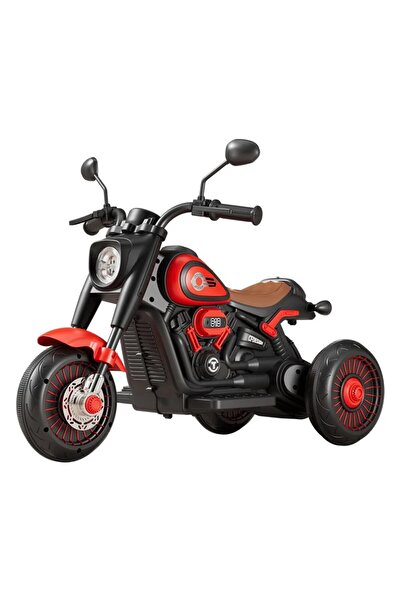 Flippy Electric Tricycle for Children DUAL-DRIVE 380*2, 6V 4.5 Battery, Bluetooth, 5+ Years, Red N
